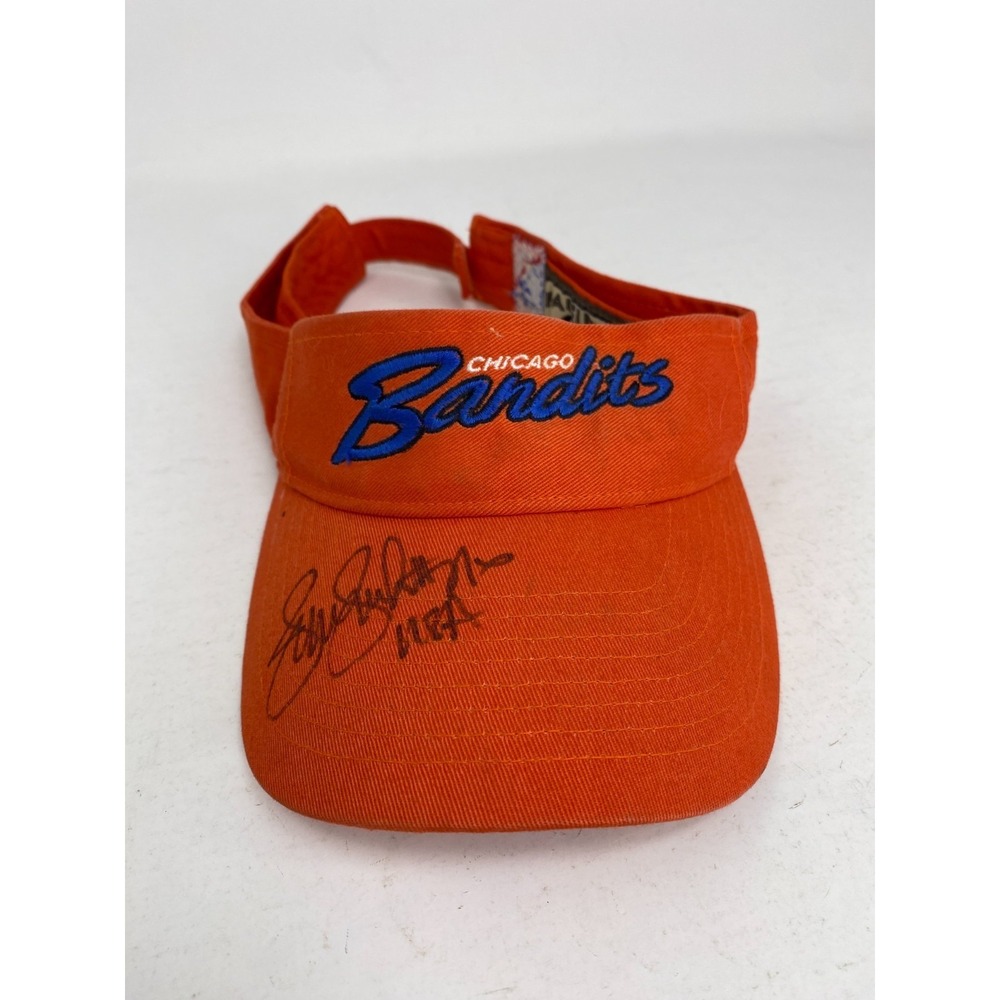 Chicago Bandits the game Fitted 71/4 Hat Fastpitch‎ Softball & Visor Signed